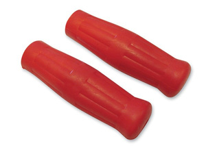 Joker Machine Custom Rubber Radial Grips In Red (03-61R)