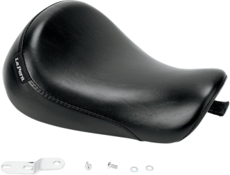 Le Pera Silhouette Smooth Foam Solo Seat 10 Inch Wide in Black For 2004-2020 XL Sportster (Excluding 2007-2009 XL) With 4.5 Gallon Tank Models (LC-856)