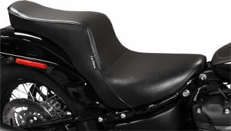 Le Pera Cherokee Smooth 2-Up Seat For Harley Davidson 2018-2023 Softail FXLR/FXLRS Low Rider & FLSB Sport Glide Models (LYR-020)