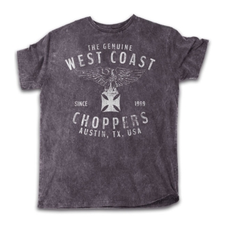 West Coast Choppers Eagle T-shirt Black Size XL (ARM697649)