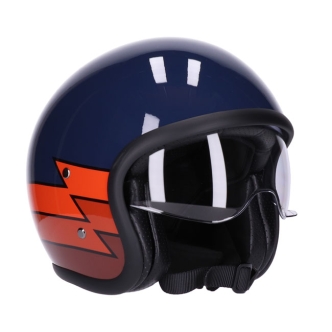 Roeg Sundown Helmet Lightning Gloss Navy - Medium (ARM092639)
