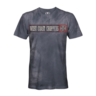West Coast Choppers Banner T-shirt Navy Size Large (ARM657289)