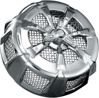Kuryakyn Alley Cat Air Cleaner Cover In Chrome (9439)