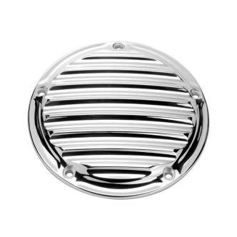 Roland Sands Design Nostalgia Derby Cover In Chrome Finish For 1999-2017 Harley Davidson Big Twin Models (Excl. 2016-2017 Touring Models) (0177-2011-CH)