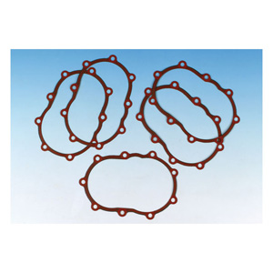 James Transmission End Cover Gaskets For 36-86 4-SP Big Twin - Pack Of 5 (33295-36-X)