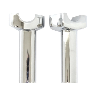 Doss OEM Style Risers With 4 1/2 Inch Rise In Chrome (56098-80) (ARM135105)