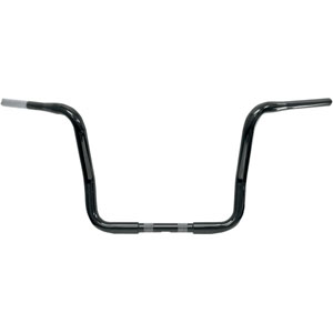 Drag Specialties 13 Inch Ape Hanger 32mm (1-1/4 inch) Buffalo Handlebars in Black Finish For Touring Motorcycles (0601-2745)
