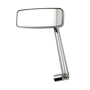 DOSS Action Mirror In Chrome Finish With Adjustable Stem (ARM798319)