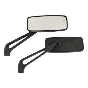 DOSS Street-Rage Mirror Set In Black Finish (10mm) (ARM787089)
