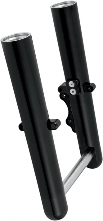 Arlen Ness Hot Legs Smooth Dual Disc In Black Finish For 2008-2013 Touring Models (06-502)