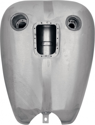Drag Specialties 2 Inch Extended One-Piece Gas Tank For Harley Davidson 2000-2006 Softail Models (012844)