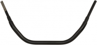 Drag Specialties 5 1/2 Inch Big Buffalo 1 1/2 Inch Bikini Handlebar In Gloss Black For Harley Davidson Models With Or Without E-Throttle (0601-4297)