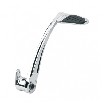 Performance Machine Brake Lever Including Machined Aluminium Brake Lever & Pad in Chrome Finish For 2014-2020 Touring Models (0032-1082-CH)