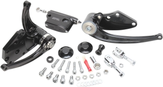 Performance Machine Contour Forward Controls Without Pegs in Black Finish For 1986-1999 Softail Models (0035-0108-B)