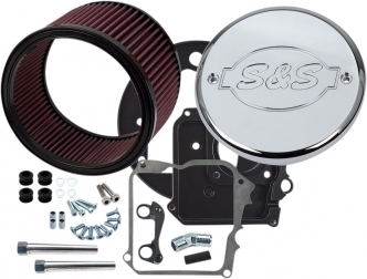 S&S Cycle Air Cleaner In Chrome Finish For 2014-2020 Indian Chief Models (170-0295E)