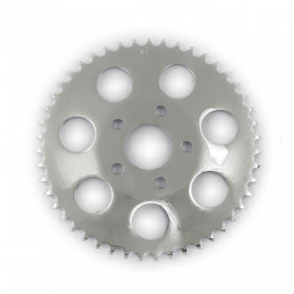 DOSS 51 Teeth Rear Sprocket in Chrome Finish For 1973-1985 4-Speed Big Twin, 1979-1981 XL Sportster Models (ARM014605)