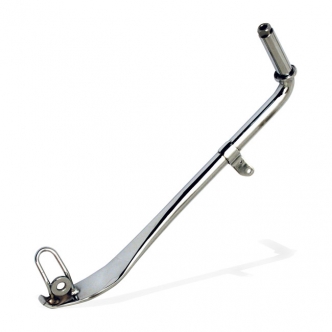 DOSS Flat Bottom 1 Inch Shortened Kickstand In Chrome Finish For 1989-2006 Softail Models (ARM901079)