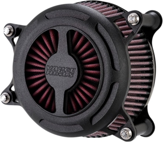 Vance & Hines VO2 Blade Air Cleaner In Wrinkle Black Finish For 1991-2022 HD Sportster Models (42349)