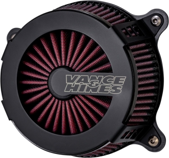 Vance & Hines VO2 Cage Fighter Air Cleaner In Matt Black Finish For HD M8 Softail, Touring And Trike Models (40366)