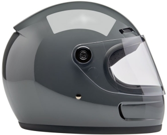 Biltwell Gringo SV Helmet - Gloss Storm Grey - Size Small (1006-109-501)