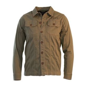 13 & 1/2 Magazine Grunt Overshirt Army Brown Size Small (ARM322519)