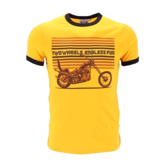 13 & 1/2 Magazine Endless Fun T-shirt Yellow Size Medium (ARM468869)